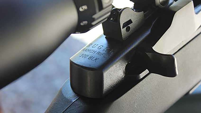 Ruger mini-14 receiver action gun