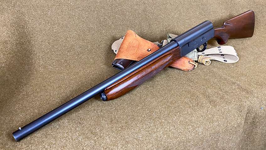 Another Photo of the author&#x27;s U.S. Ordnance marked Remington  Model 11 Sportsman.