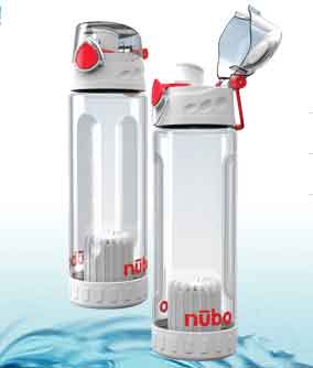 Nubo water filtration bottle
