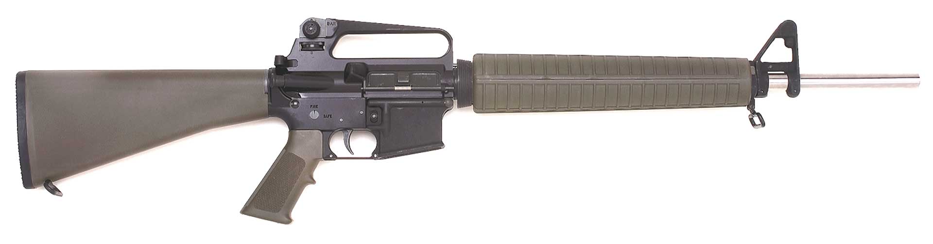 right side rifle ar15 armalite gun