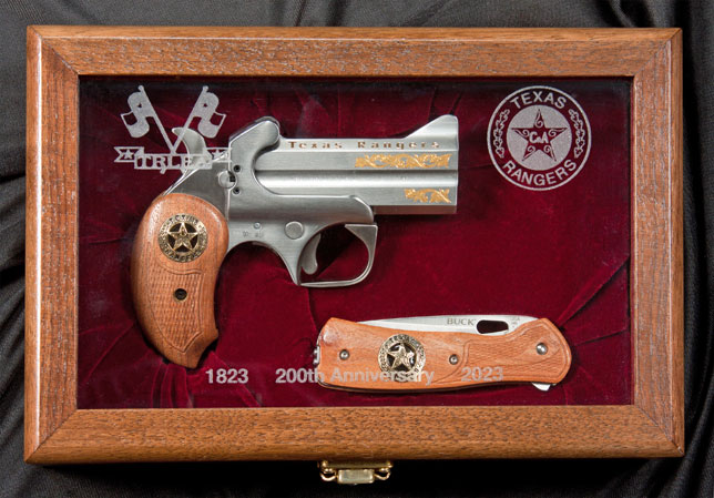 Texas Ranger Commemorative Knife & Pistol Set