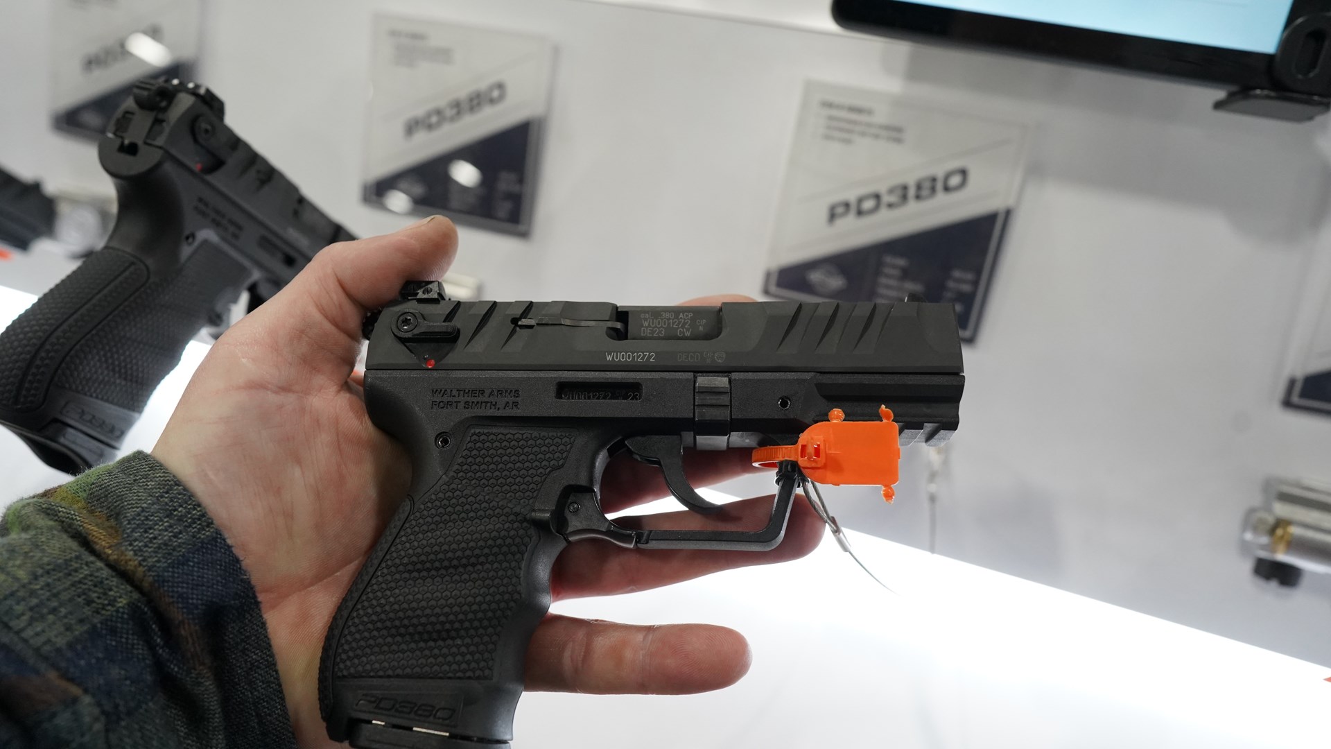 walther pd380 in hand great american outdoor show