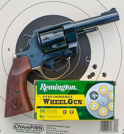 Henry Big Boy revolver with target