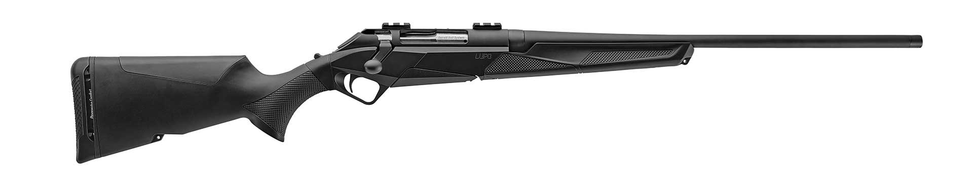 Benelli Lupo rifle right side shown on white.