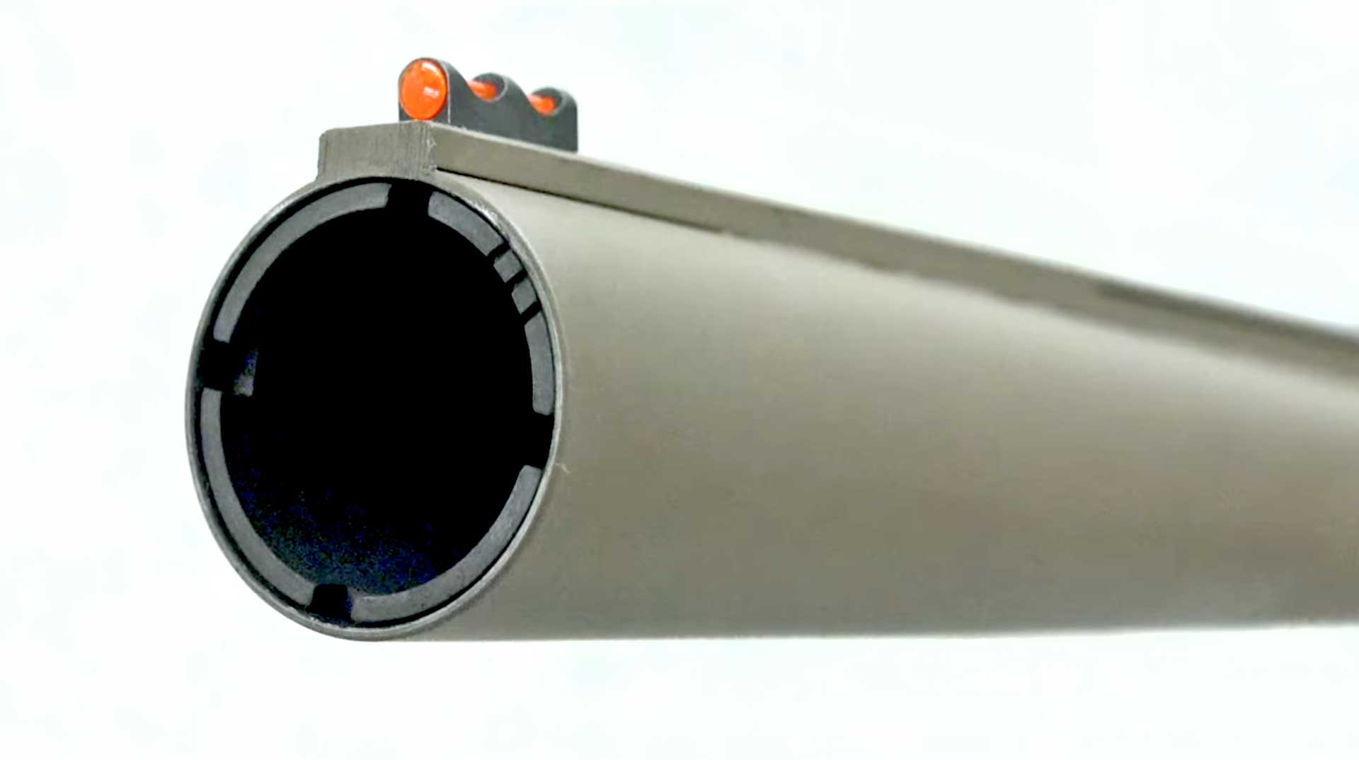 muzzle bore cylinder tube gun shotgun barrel brown metal