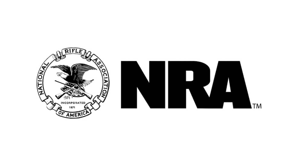 NRA Logo On Blue