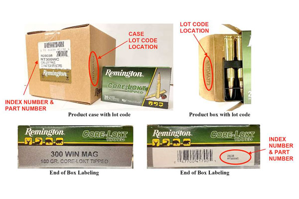 Remington Recalls Core-Lokt Tipped Loads