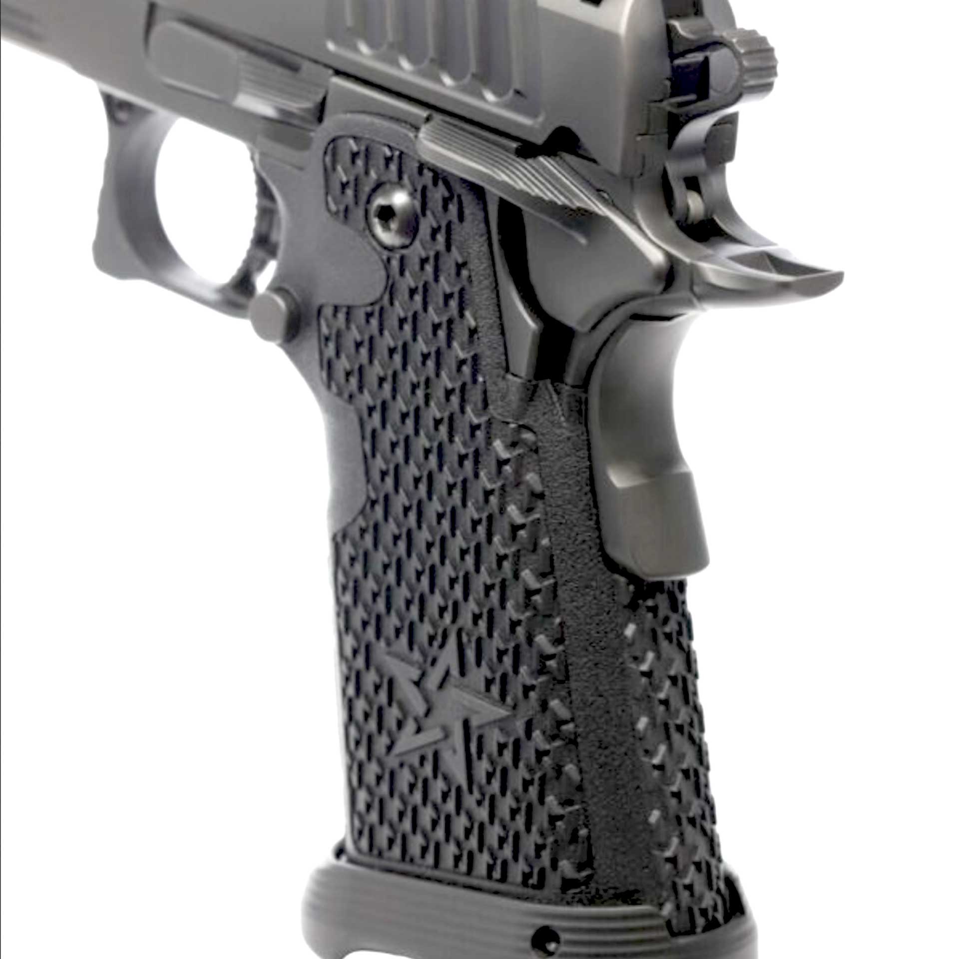 gun pistol grip plastic metal 1911 handgun staccato