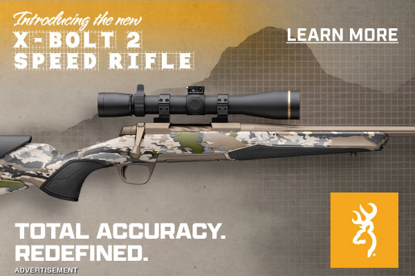 From the industry leader in bolt action rifles, the Browning X-Bolt 2