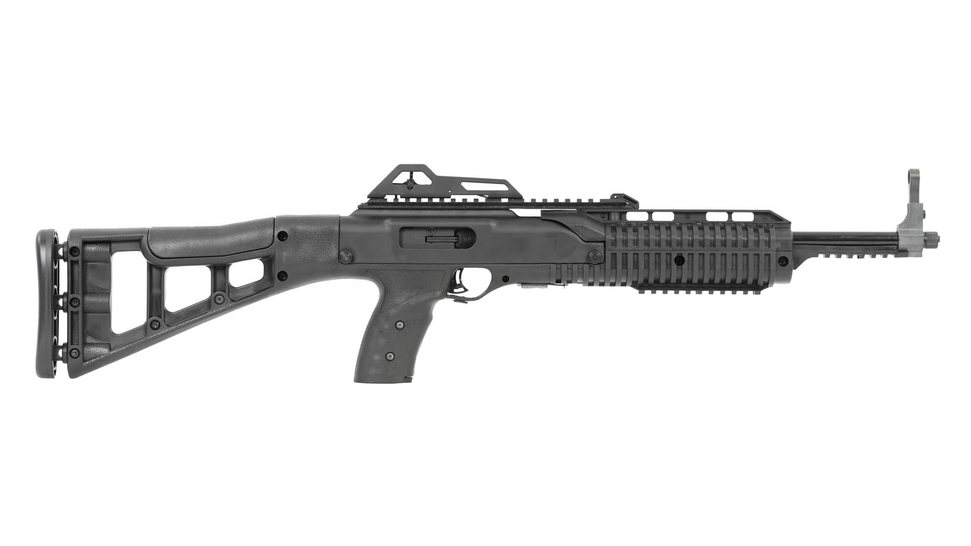 Right side of the Hi-Point 3095 carbine shown on white.