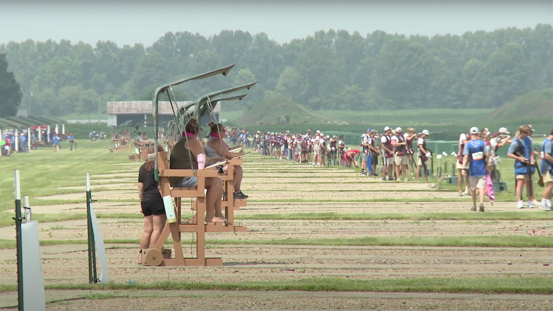 ARTV Scholastic Clay Target Program National Championship shotgun competition student athletes.