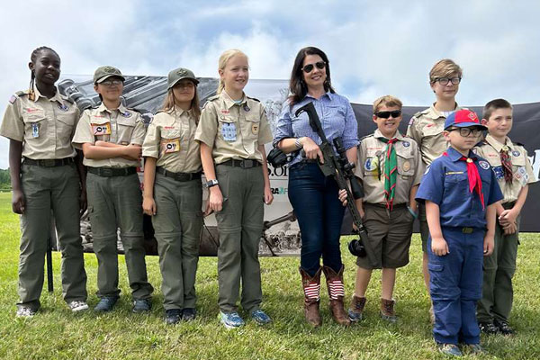 First Shot Ceremony Kicks Off 2023 NRA National Matches At Camp Atterbury
