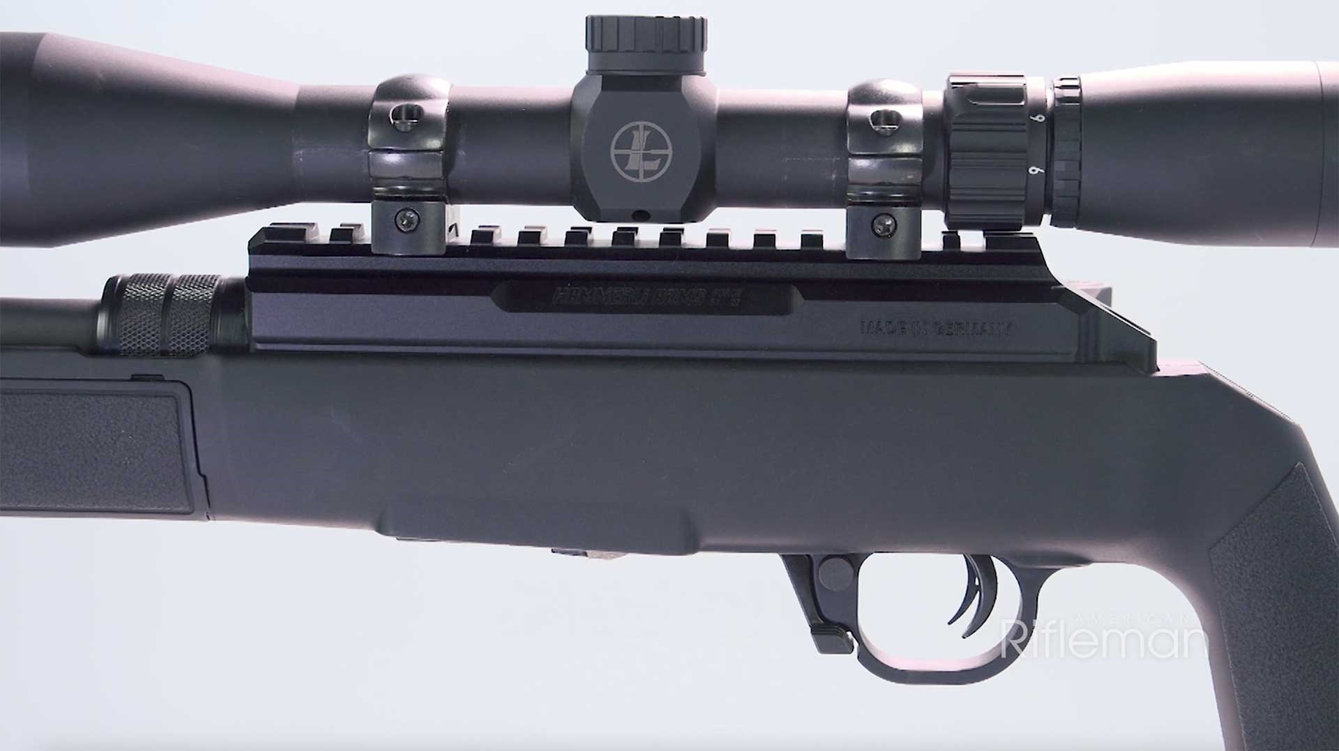 Left side of the Hammerli Arms Force B1 receiver.