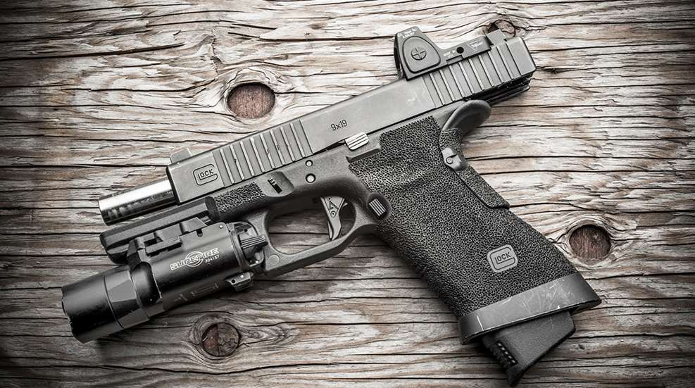 RMR Green On Pistol