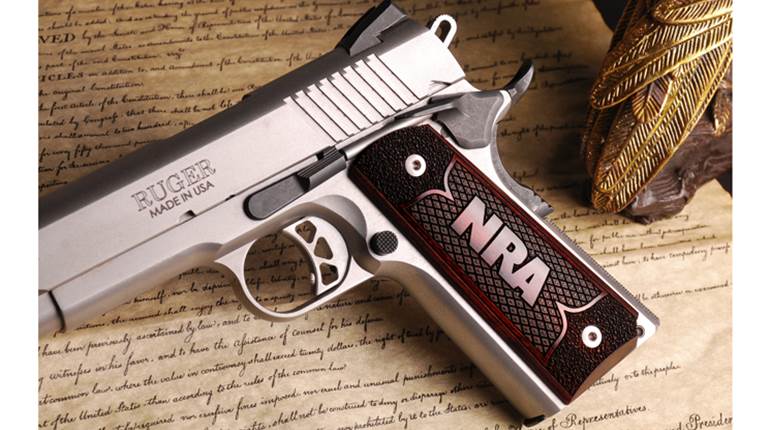 Altamont Company NRA Logo 1911 Grips | An Official Journal Of The NRA