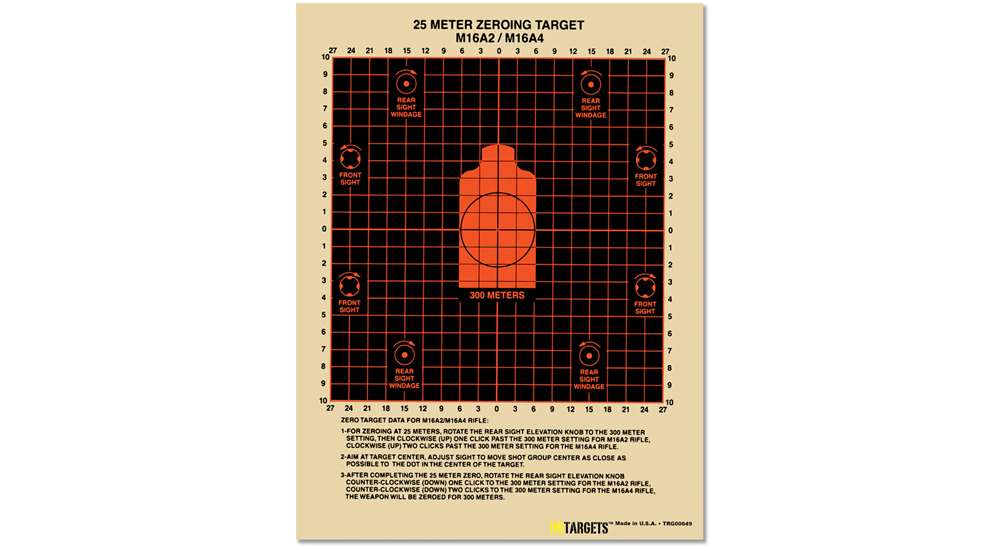 HD Targets M-16 targets