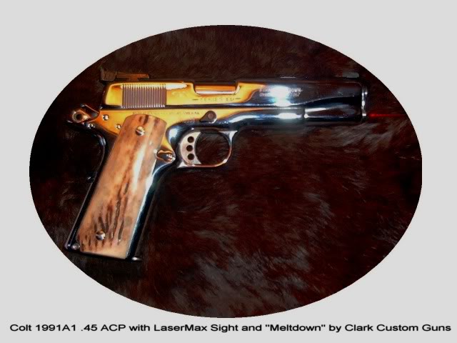 Colt 1991A1 with "Meltdown" by Clark Custom Guns