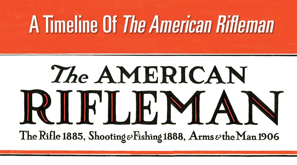 American Rifleman Timeline