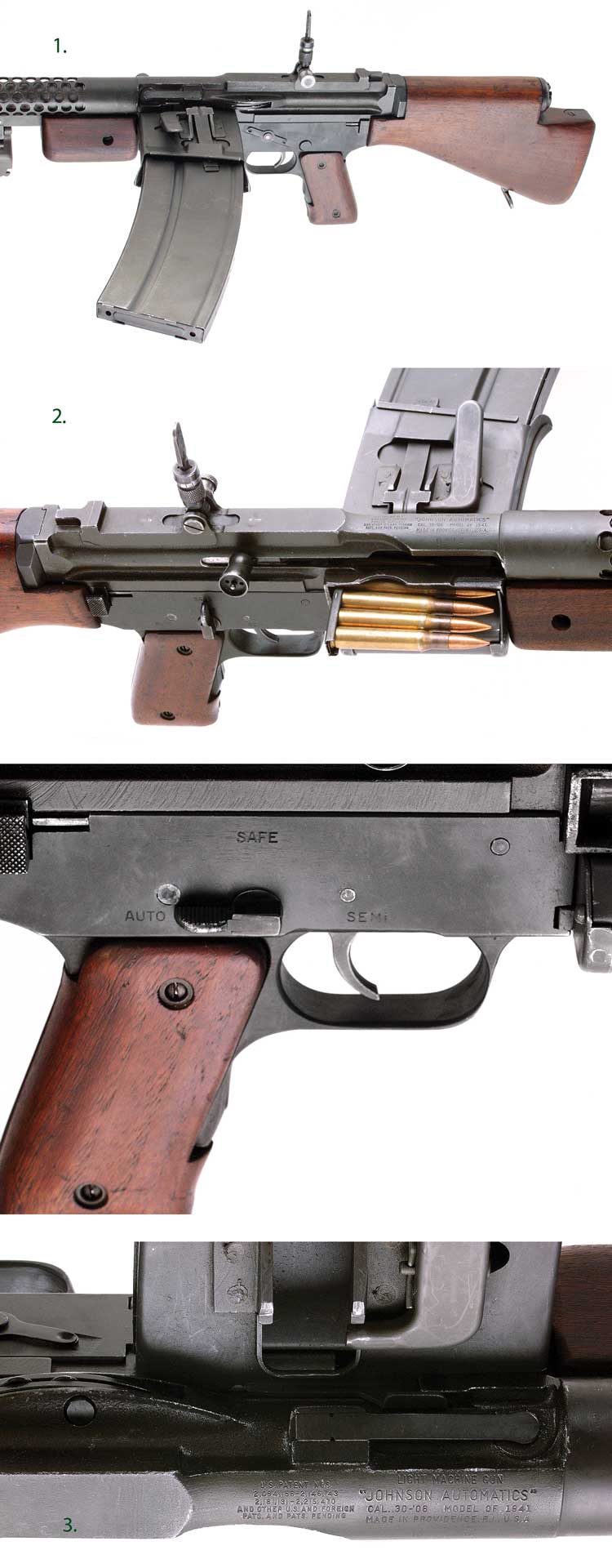 1941 Johnson Light Machine Gun