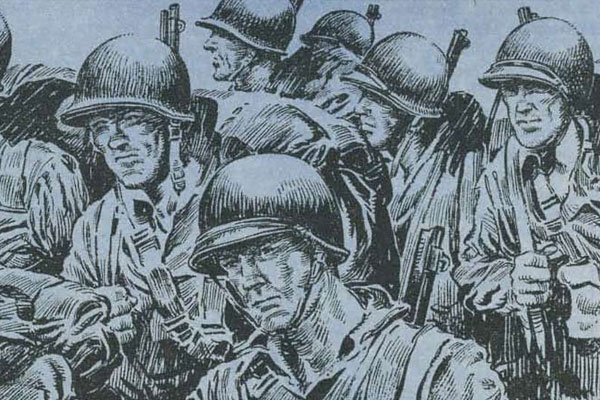 Riflemen On The Front Lines