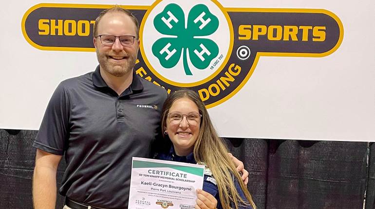 Federal Ammunition Awards 2024 Tom Knapp Memorial Scholarship | An Official Journal Of The NRA