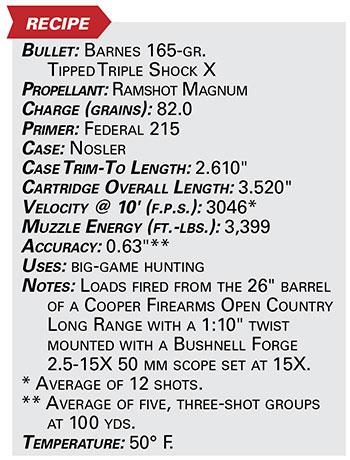 .300 Winchester Magnum specs