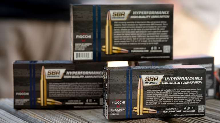 Fiocchi’s new Hyperformance SBR Enhanced line of ammunition