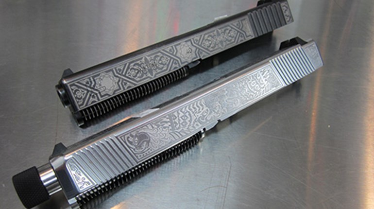 Lone Wolf Classic Style Slide Engravings | An Official Journal Of The NRA