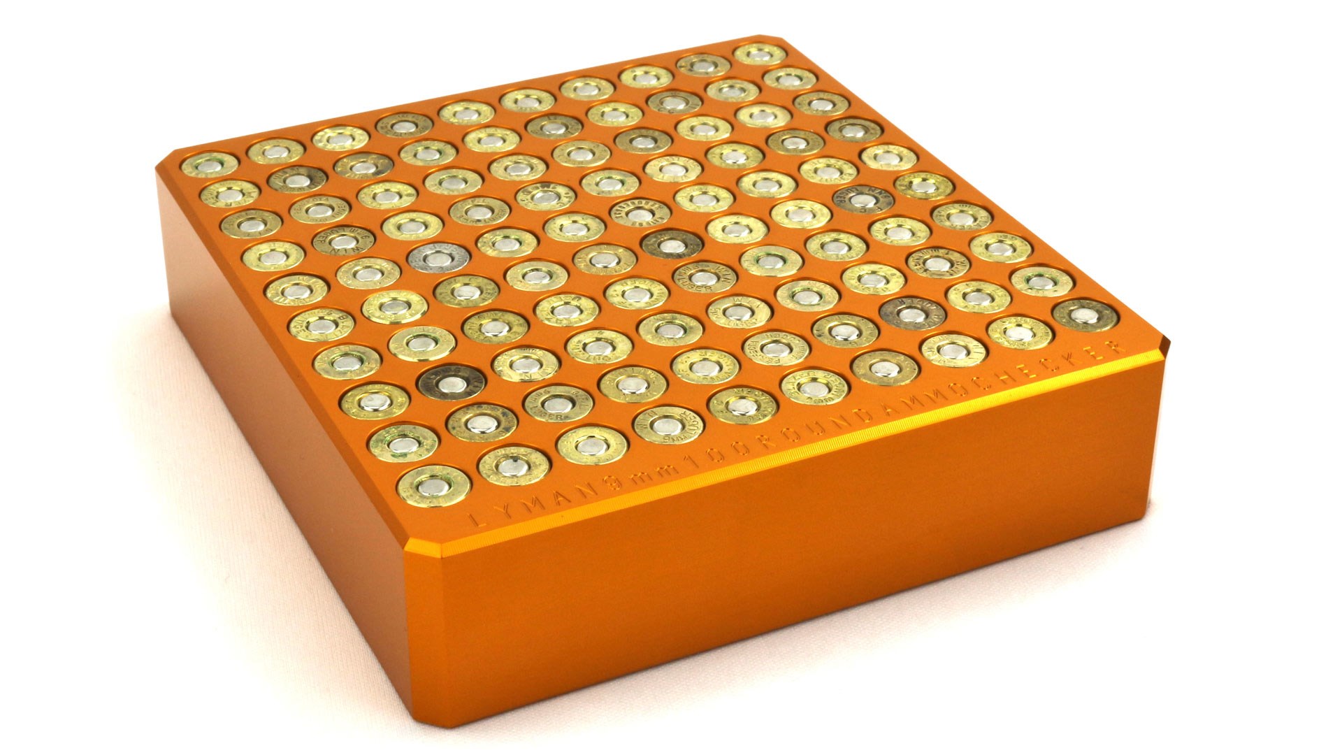 Lyman shell holder ammunition storage checker ammo bullets 9 mm