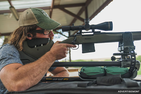 Eliminate 95% Recoil while sighting in with the Caldwell Lead Sled