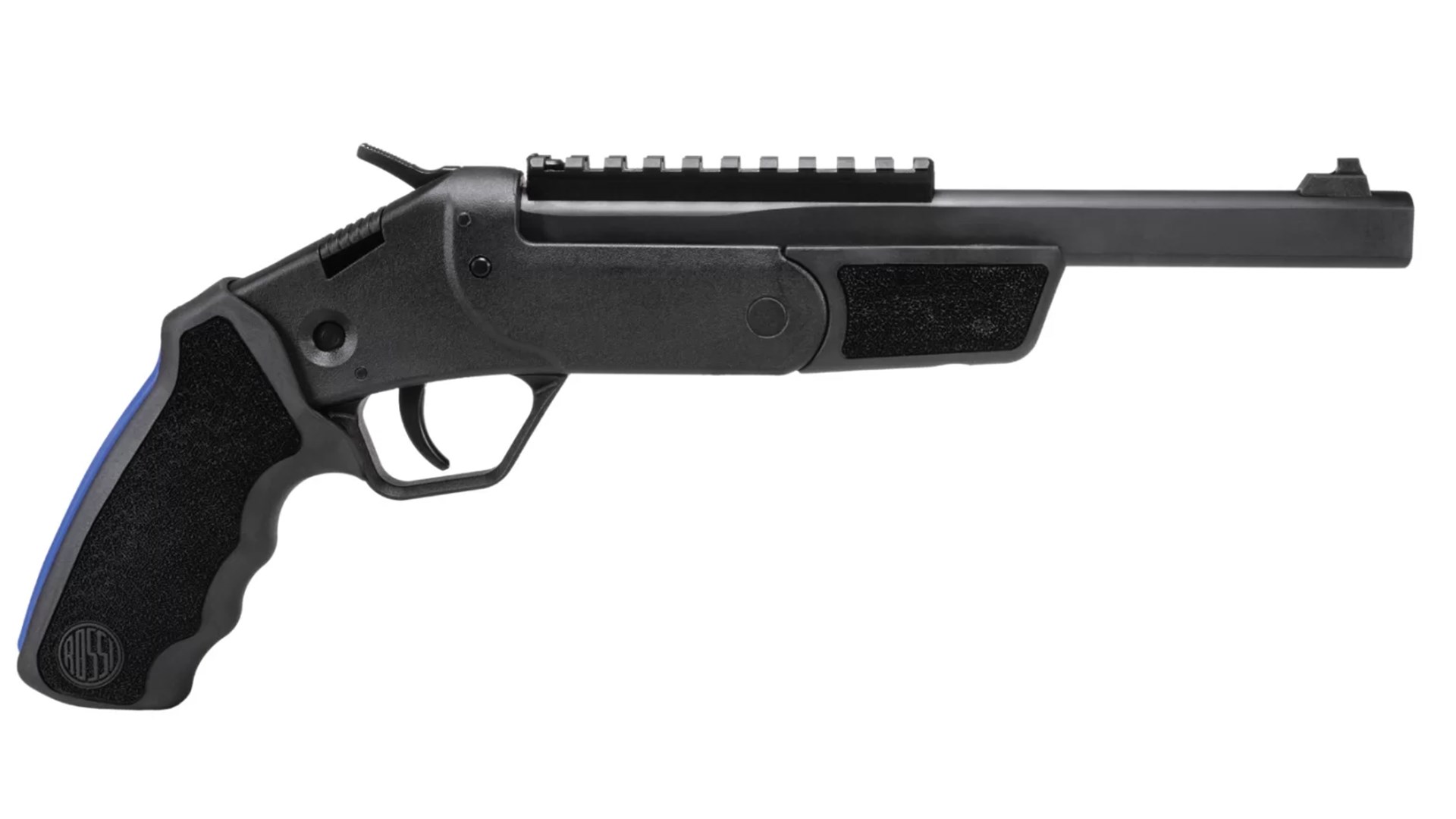 Right side of the all-black Rossi Brawler pistol.