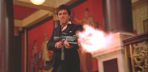 Colt AR-15 with M203 Grenade Launcher from “Scarface”