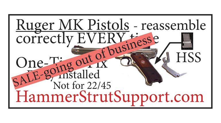 Ruger HSS Reassembly Aid Going Out of Business | An Official Journal Of The NRA