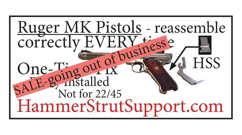 Ruger HSS Reassembly Aid Going Out of Business | An Official Journal Of The NRA