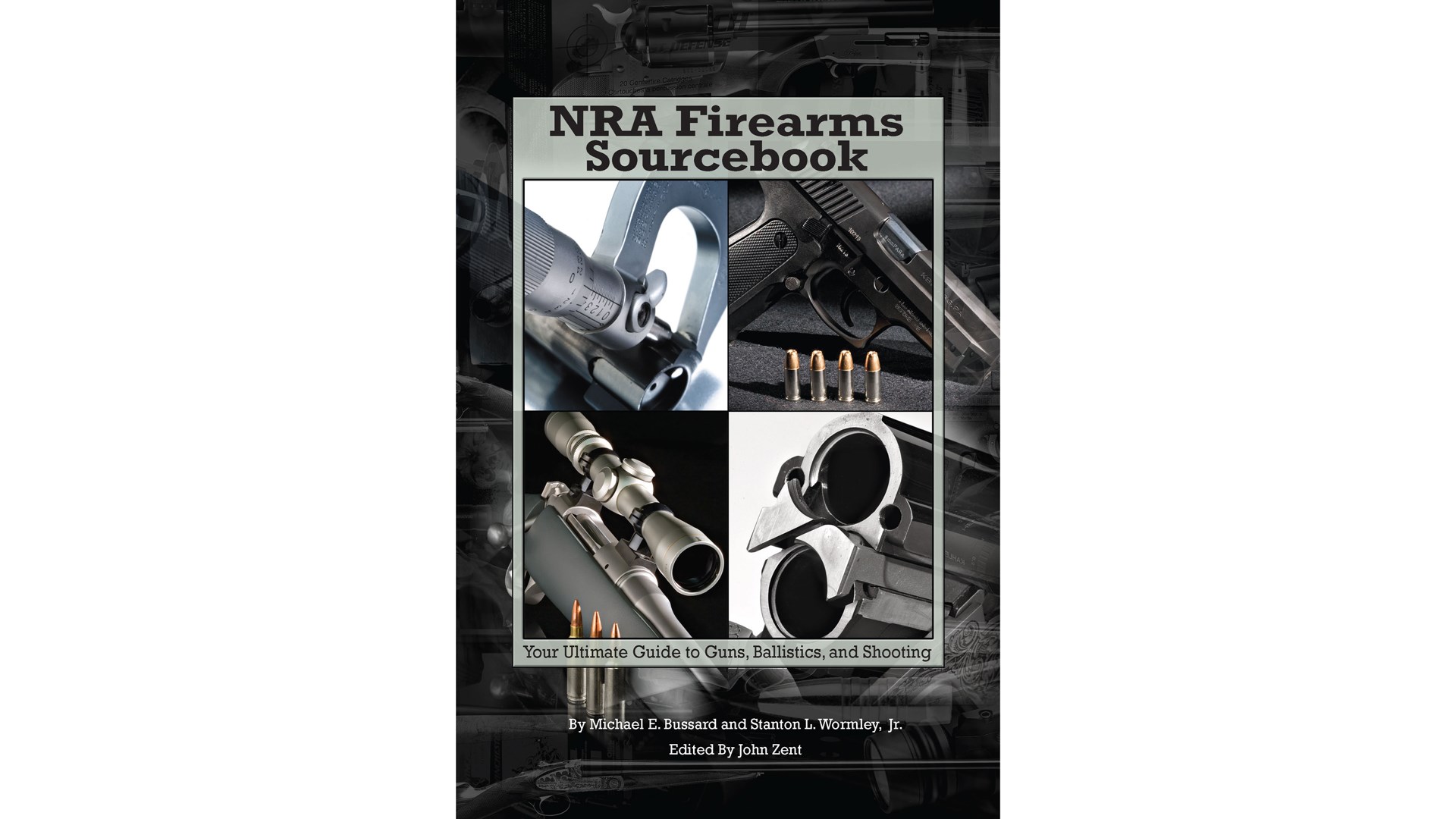 NRA Firearms Sourcebook cover image gun parts text book cover