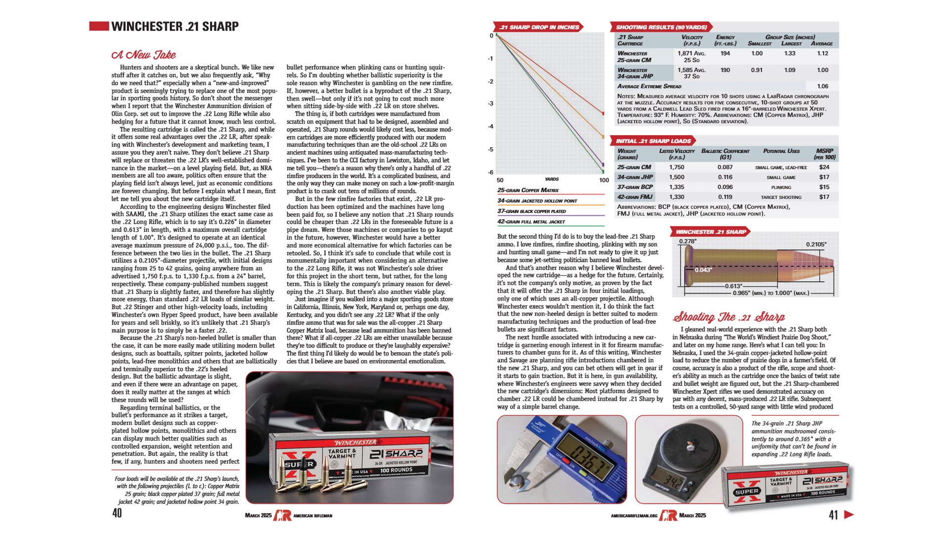 Magazine centerfold article test graphics images on screenshot