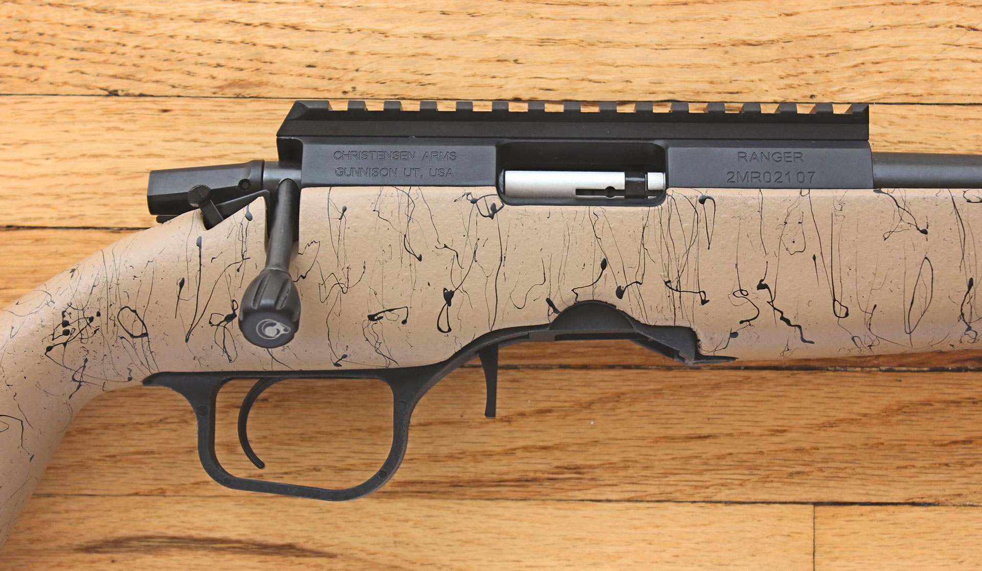 The bolt operation and trigger are Remington 700 pattern components while the extended magazine release and magazine are borrowed from the Ruger 10/22.