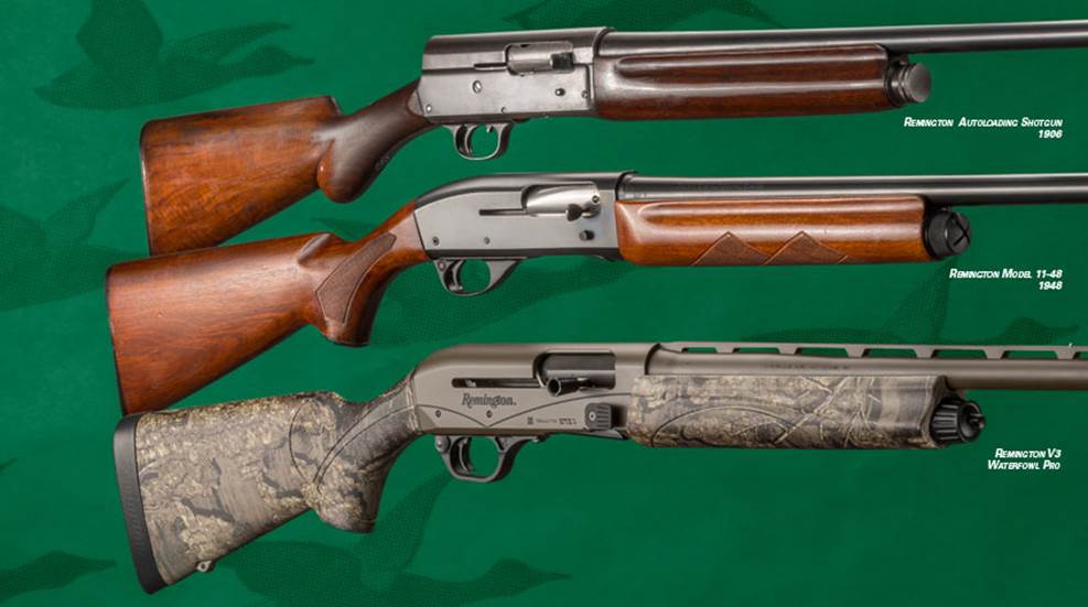 Shotgun history semi auto remington The Reliable