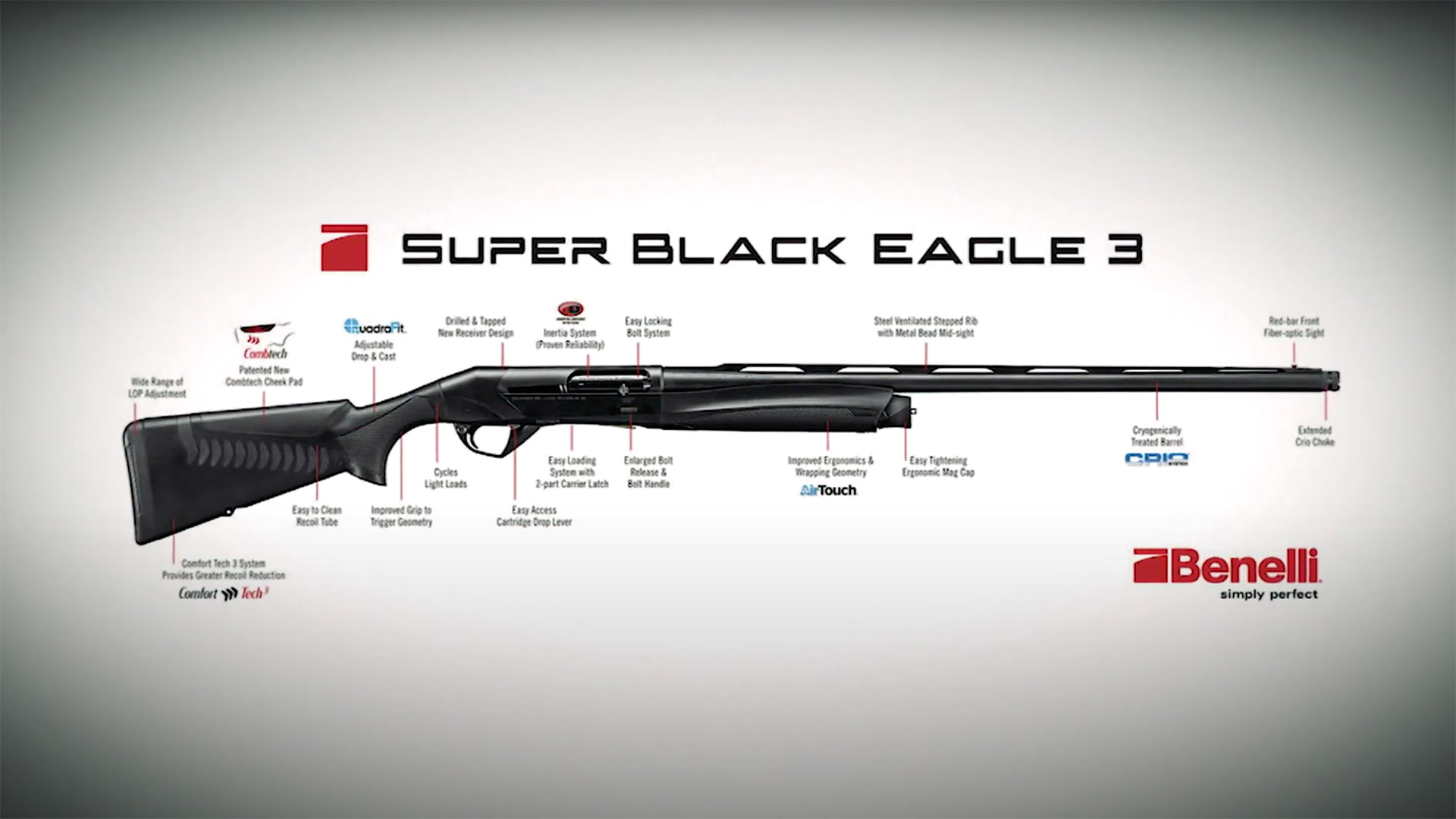 The third iteration of the Super Black Eagle line, the Super Black Eagle 3.