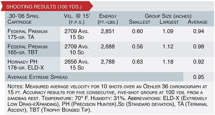 Benelli Lupo shooting results