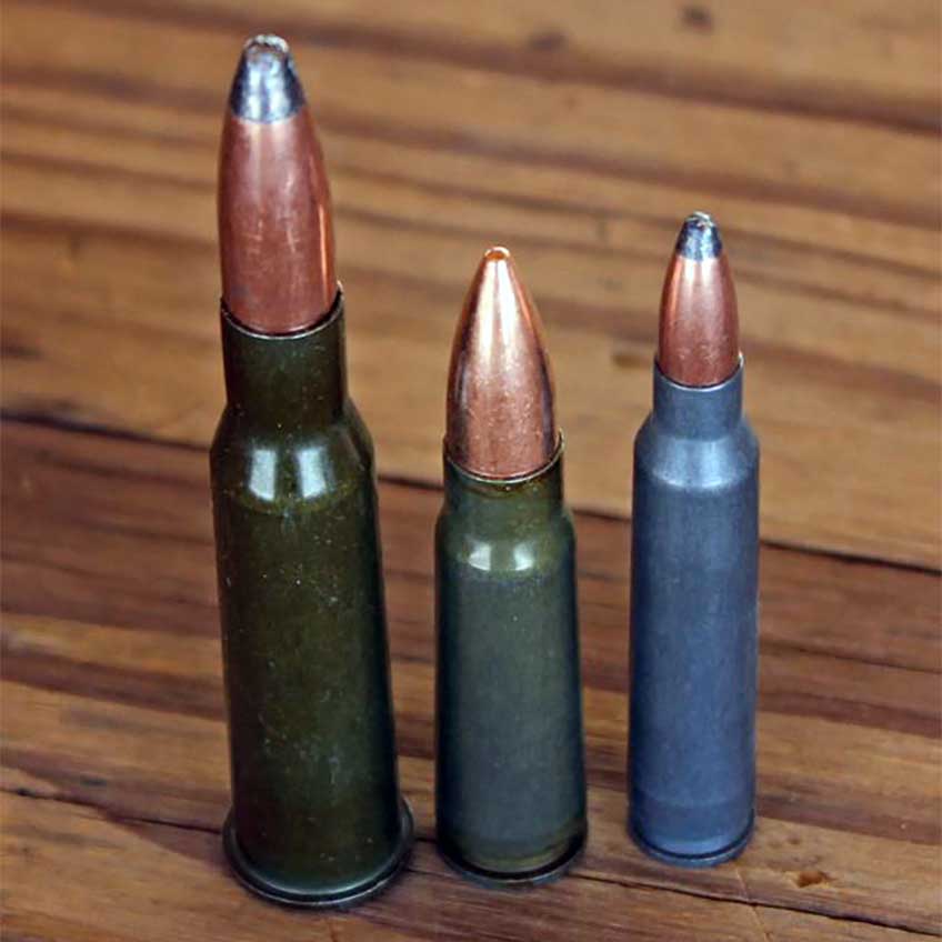 row ammo bullet standing alignment side by side