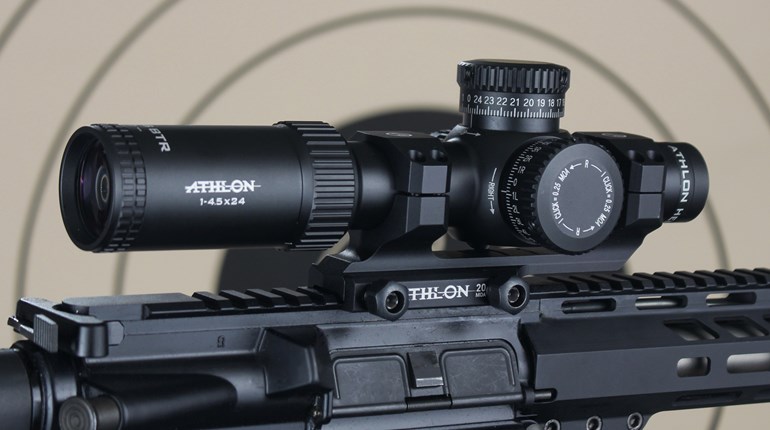 Review: Athlon Helos BTR 1-4.5X 24 mm Riflescope | An Official Journal Of The NRA