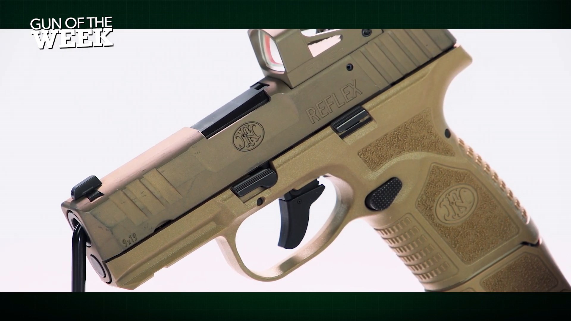 American Rifleman GUN OF THE WEEK FN Reflex MRD left-side view with RMSc optic