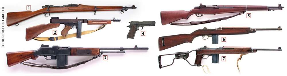 guns used by the Paramarines