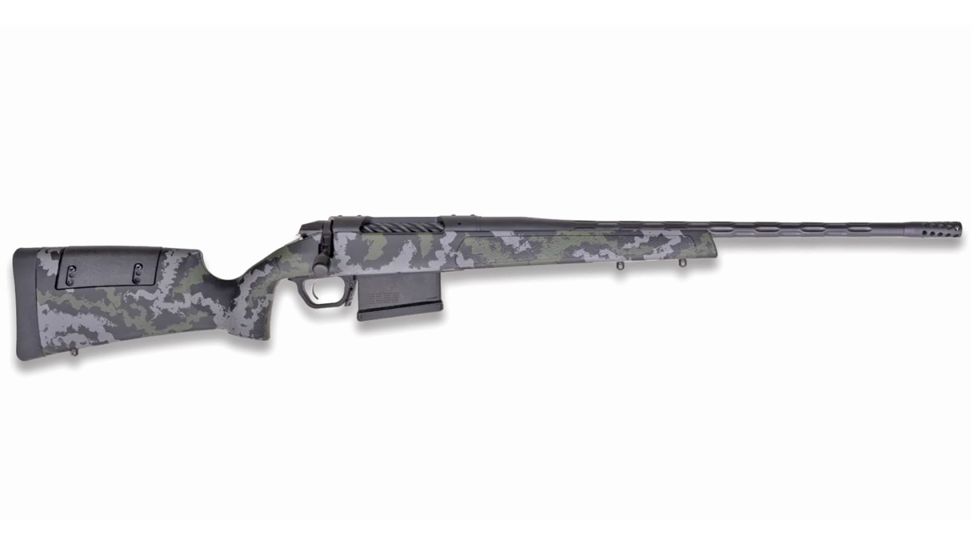 Right side of the Weatherby Model 307 Range XP 2.0 rifle.