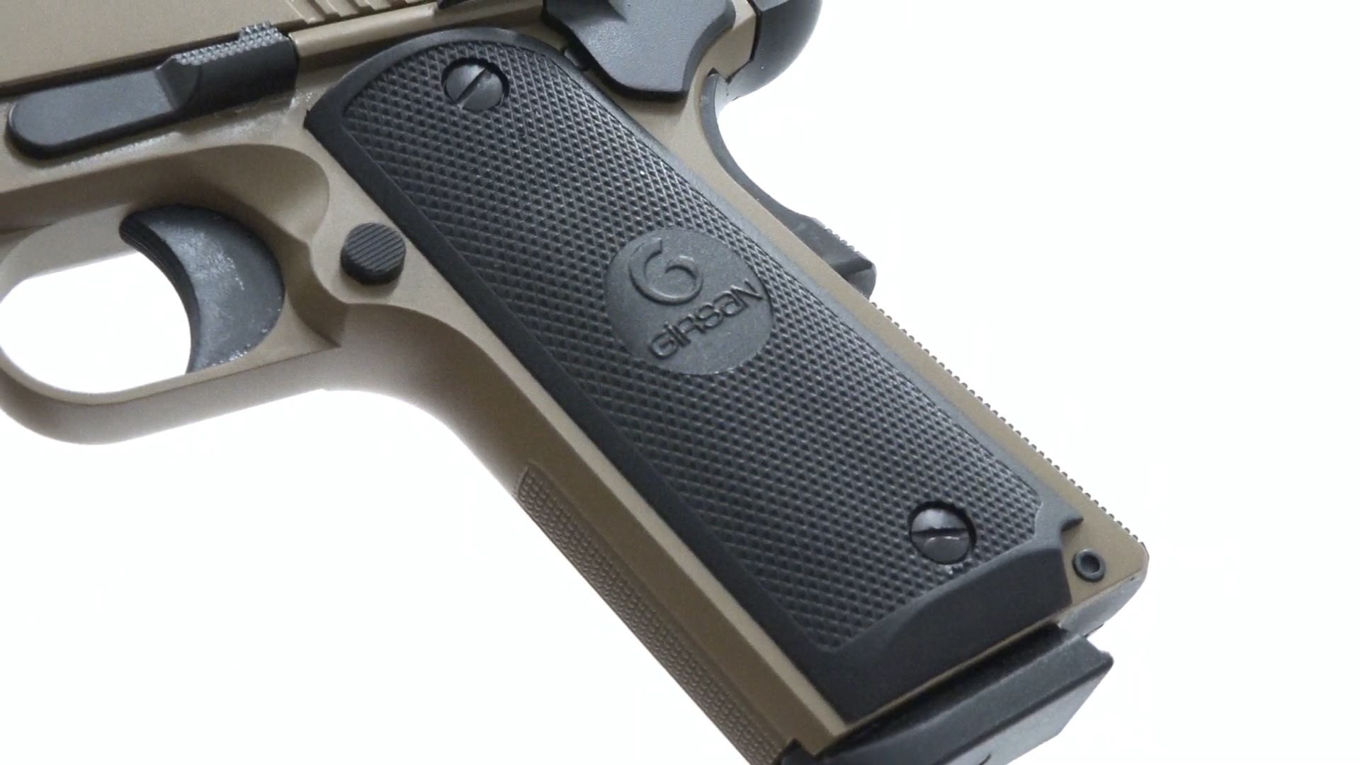 Girsan MC1911S XLV pistol brown color black accessories davidson's exclusive gun