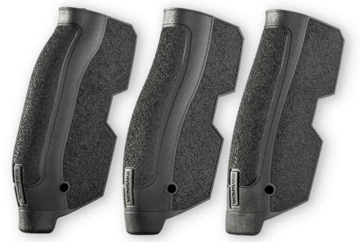 Three grip sections for IWI Masada pistol.