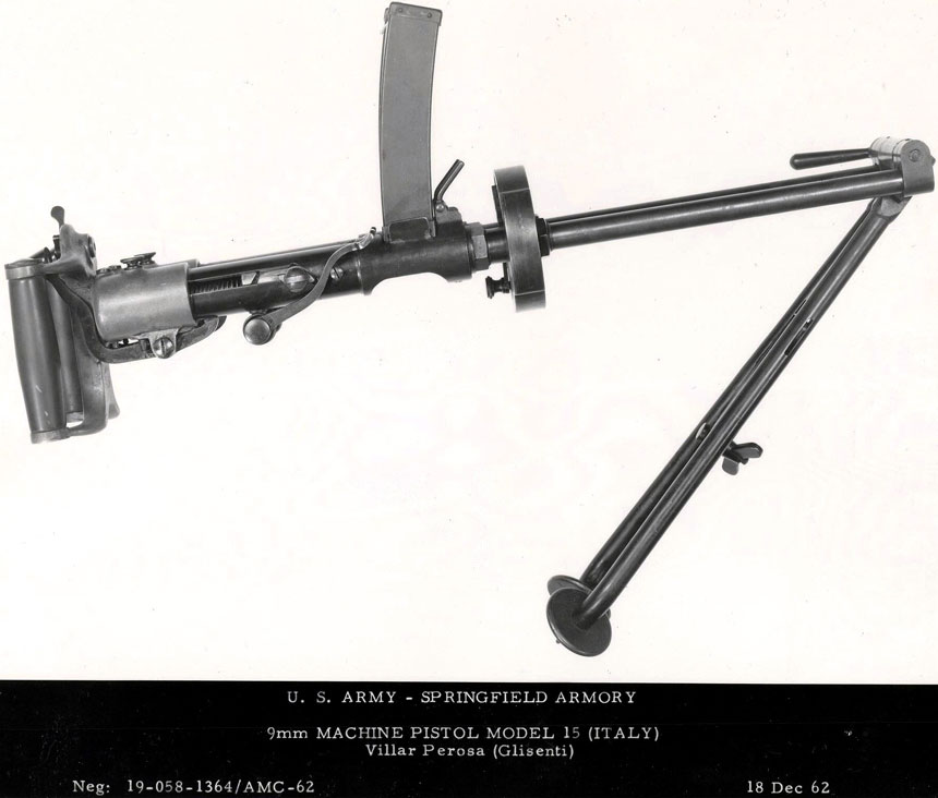 The First Submachine Gun: Italy's Villar Perosa | An Official