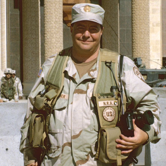 Phil in His G.I-issued Uniform