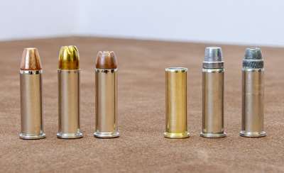solid copper bullet and jacketed hollow points